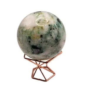 Mariposite Crystal Sphere + Small Genuine Mariposite Crystal Sphere + Variety of Muscovite + Stunning Color Variety