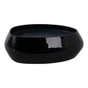 Sagebrook Home 80394-02 10 x 3 in. 61 oz Red Currant & Oak Scented Candle, Black