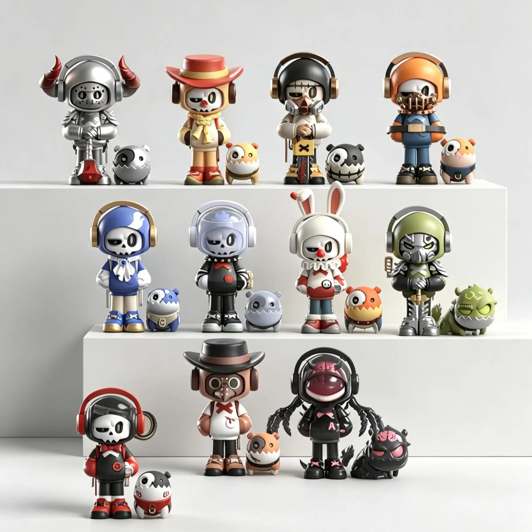 MR.BONE-The Wicked Union Series  Blind Box Collection