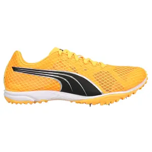 PUMA Mens Evospeed Haraka 7 And Field Track-Field Sneakers Shoes - Yellow