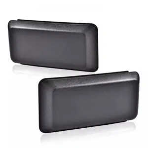 Front Bumper Guards Inserts Pads End Caps Cover Trim Fit For 2018-2020 Ford F150