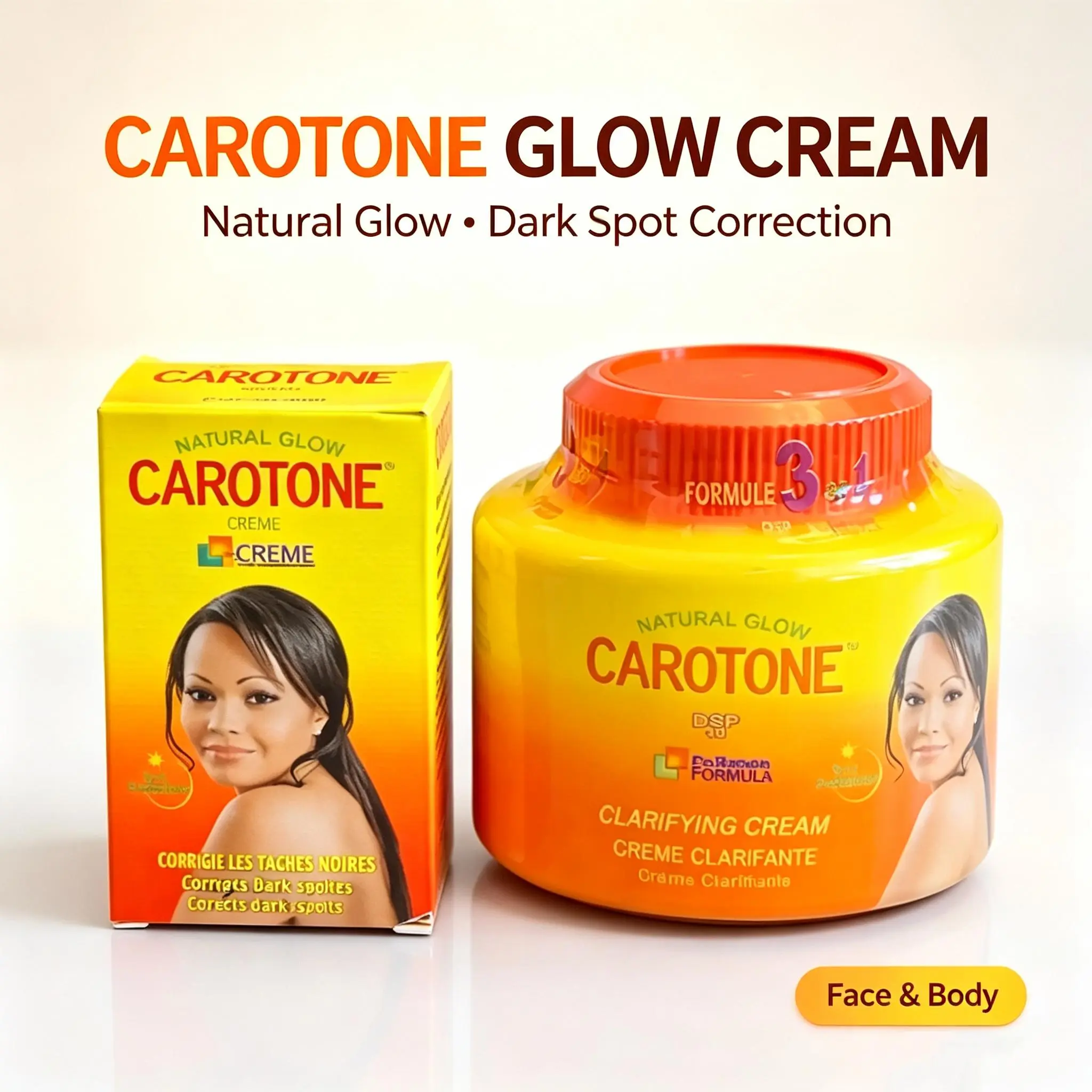 Carotone Natural Glow Clarifying Skin Cream
