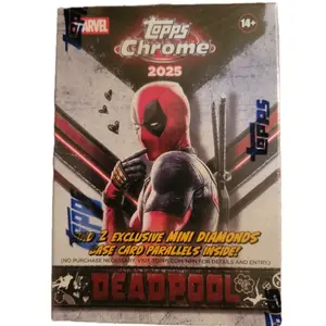 2025 Topps Chrome Deadpool Blaster