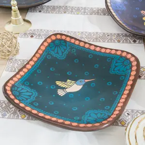 Zinapécuaro Naturaleza Decorative Ceramic Plate