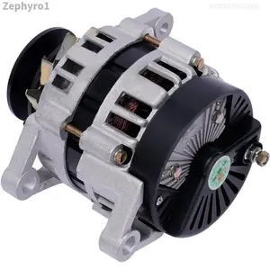 2000W Brushless Permanent Magnet Generator, Low RPM AC/DC Dual Use Alternator with Pure Coil, for Charging and Lighting Agricultural Vehicles Such As Tricycles, Tractors Aluminum Shell AgricultureZephyroFFSummitSupply7