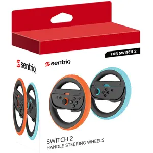 Sentriq Streering Wheel Set for Switch 2 Joy Cons - 2 Count