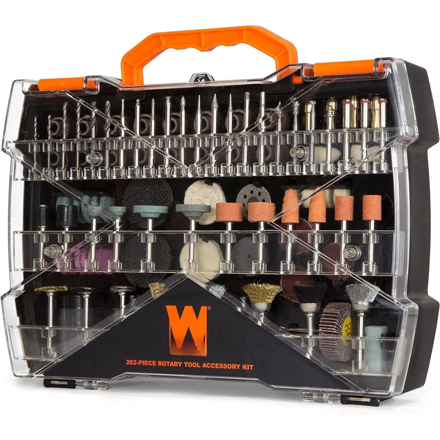 230282A 282-Piece Rotary Tool Accessory Kit with Carrying Case