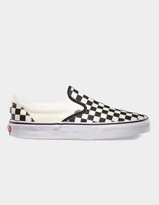 VANS Checkerboard Slip-On Black & Off White Shoes