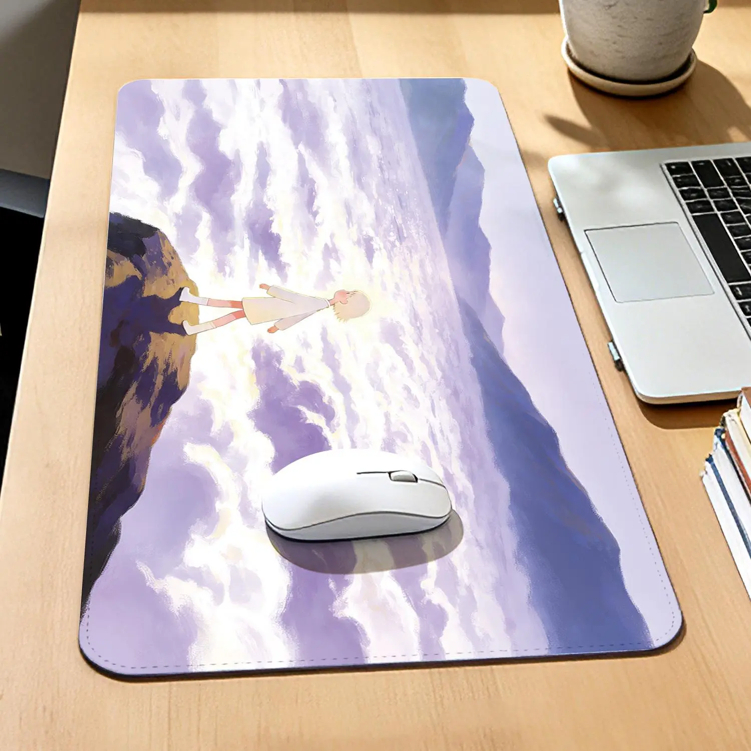Premium 3D Banana Design Custom Graphic Rectangular Gaming Mouse Pad - 40x80cm, Non-Slip Rubber Base, Durable, Comfortable, Computer Office Desk Accessory