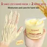 Rozino Sake Lees Silkysmooth Hand Mask - 280g Gentle Hand Moisturizer, Hydrating Conditioning Treatment, Anti-Crack Care for Silky Skin, Contains Neither Harmful Additives (Hydrates Deeply)