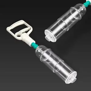 Vacuum pump with suction cup, suction cup set, portable suction cupping massage tool, cupping vacuum cup, no battery, full body relaxation massage, flexible design, equipped with U-shaped cup. Can send family and friends.