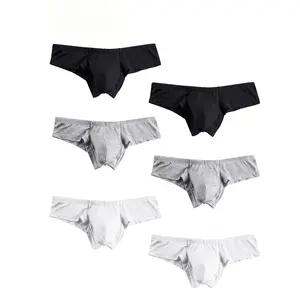 6-Pack Men's Buttery Soft Briefs Underwear - Breathable Stretchy Moisture-Wicking Multi-Color Comfortable Fit Everyday Summer Essential Value Pack Undergarments for Men jockstrap guy liner lace underwear