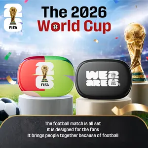 2026 FIFA World Cup Official Licensed Sleep Earbuds | Bluetooth 6.0 Mini Wireless Earphones | Lightweight In-Ear Design for Sleep, Travel & Daily Use | Football Fan Collection Gift