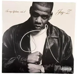 Jay-Z Authentic Autographed Vinyl Record