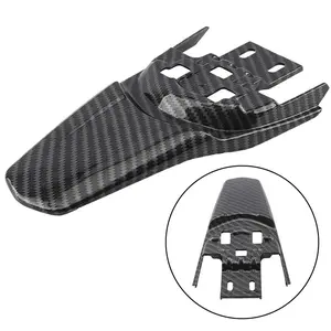 For Surron Stylish Carbon Fiber Pattern Back Fender for Tutto Ebike Rear Fender [TS1] Motor Parts Accessories Motorcycle Parts