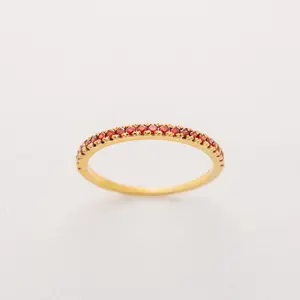 Birthstone Stacking Eternity Ring