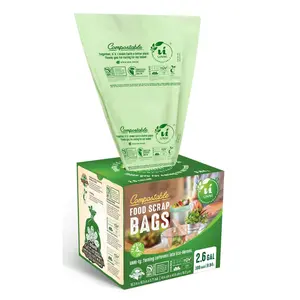 2.6 Gallon Compostable Small Food Scrap Waste Bags