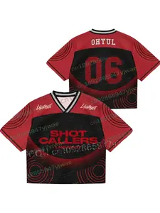 First 2026 Album Debut LNGSHOT Mesh Jersey Gift For Fans Summer Women's Men's Streetwear Short Sleeve OHYUL 06 Men's Tshirt
