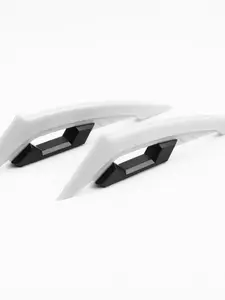 Motorcycle Interior Covering Fairing Board Set, Motorcycle Side Wings Aerodynamic Dynamic Spoiler, Body Decoration Strip, Exterior Accessories, Motor Parts Accessories