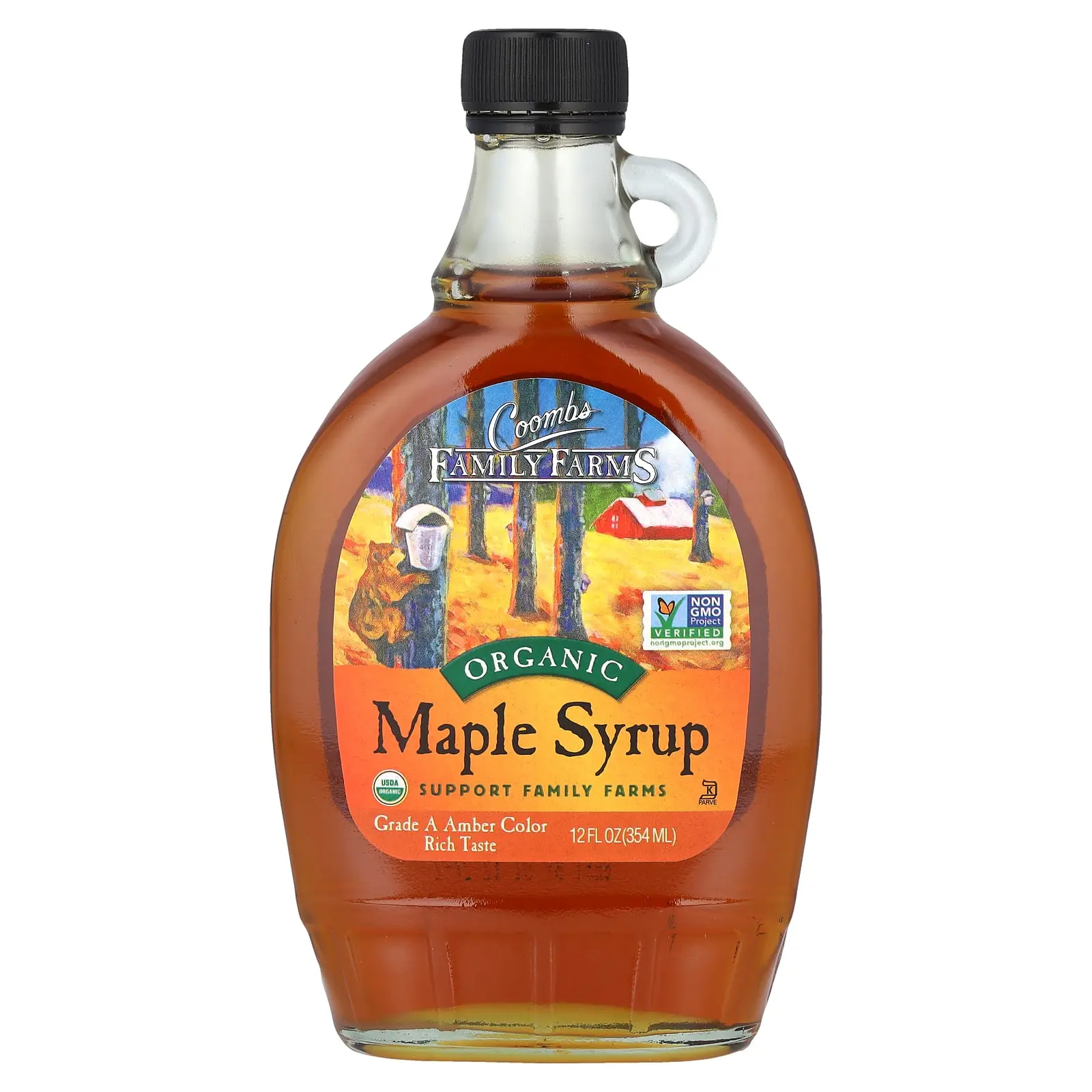 Coombs Family Farms Organic Maple Syrup, 12 fl oz (354 ml)