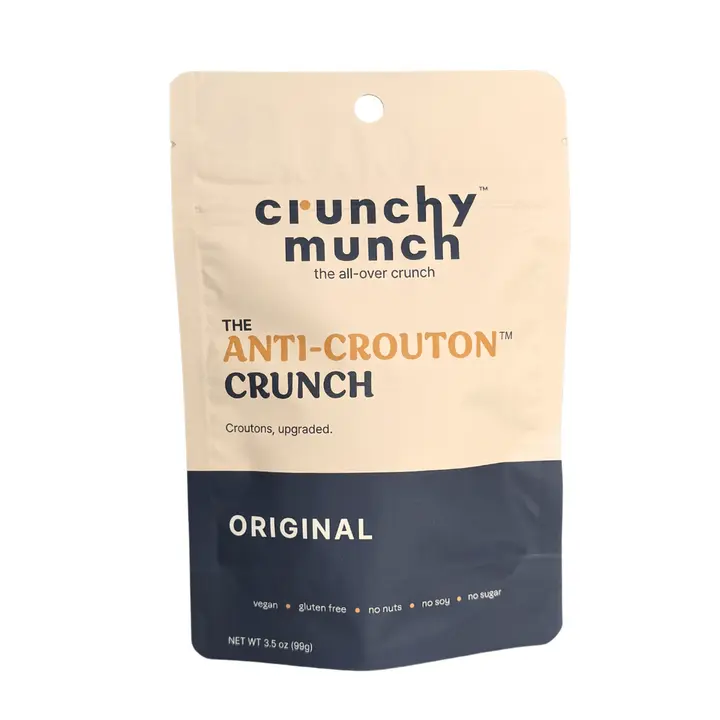 Crunchy Munch ORIGINAL Quinoa Crunch – Healthy Salad Topping (Gluten Free Crouton Alternative)