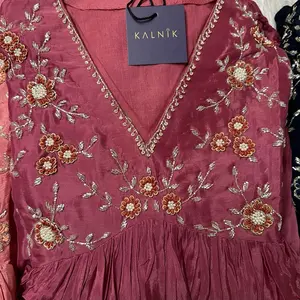 A03- Elegant & classy Alia cut  Ethnic wear kurta Traditional Womenswear Aesthetic Formal