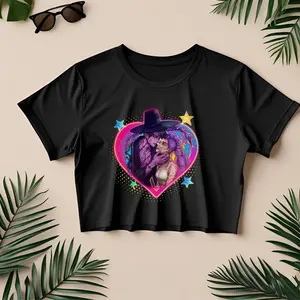 Cropped Jinu and Rumi Love Inspired T-Shirt – White or Black