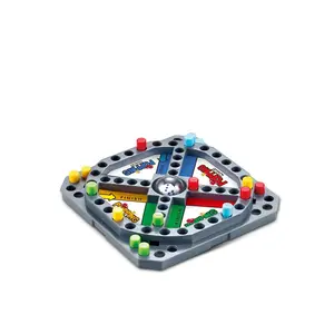 Checkers Flying Chess Parent-Child Interactive Educational Table Toy, Multiplayer Competitive Game, Fun Family Board Game