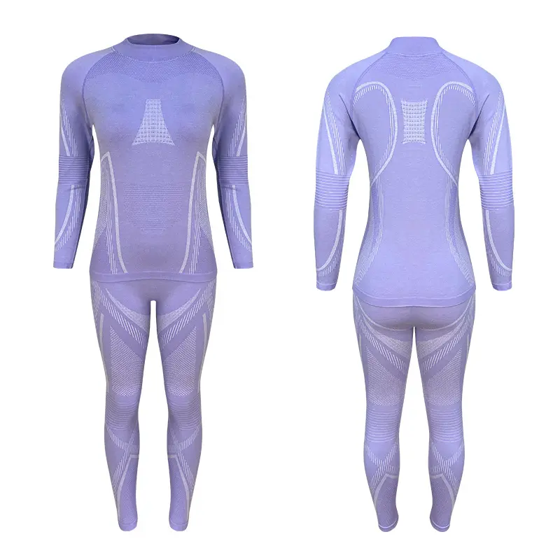 Purple and White Set