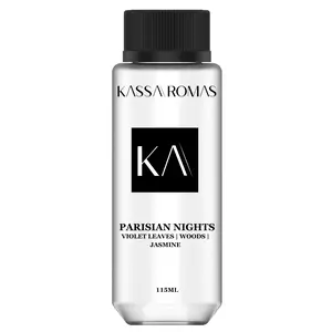 Parisian Nights Diffuser Oil. This captivating aromatic fougere blends fruity sweetness with earthy depth, effortlessly accompanying you from fresh spring mornings to cozy autumn evenings.