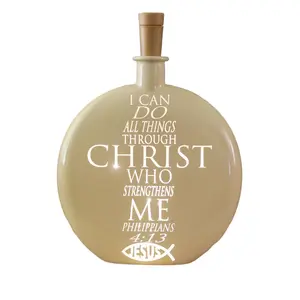 Philippians 4:13 Faith Bottle Lamp