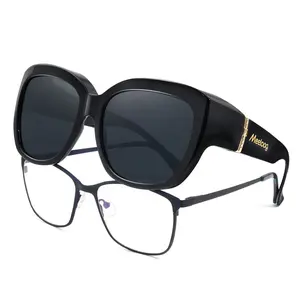 Meeloog Fit Over Glasses Sunglasses For Women Oversized Polarized Sunglasses Over Glasses Driving Sun Shades ST6494
