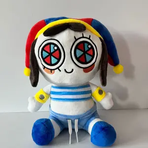New Anime Gangle Pomnis Plush Cute Kinger Queenie Plush Kawaii Soft Stuffed Anime Peripherals Plushie Doll Toy Gift