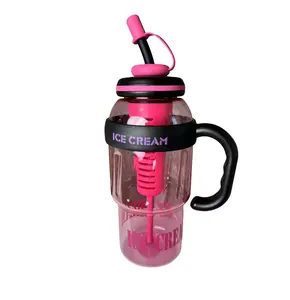 HOWWELL, 40oz, Tumbler, Plastic, with handle, with straw, bottle, drinkware Water Bottles Cup