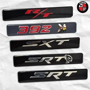 Custom Interior Dash Emblem - SRT / 392 / R/T / DAYTONA / HELLCAT / SXT