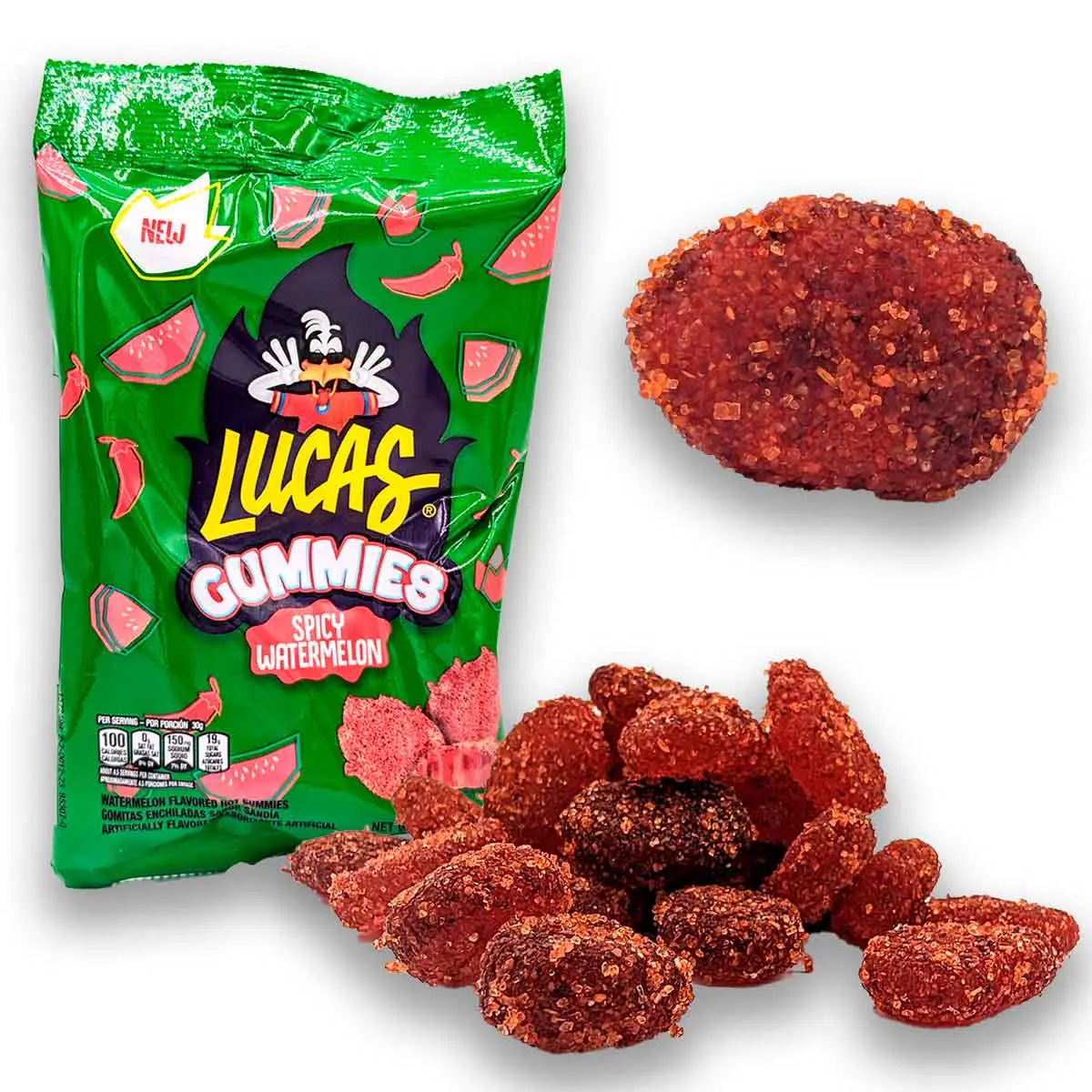 Lucas Gummies Spicy Watermelon 4.58 oz