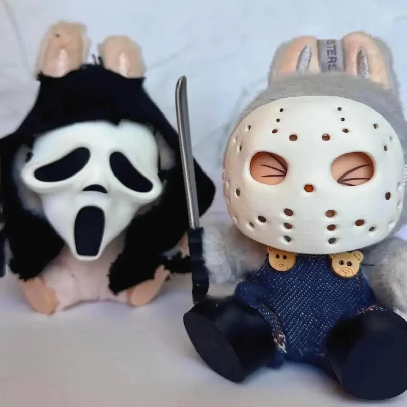 Halloween Horror Masks, Labubu Masks, Labubu Clothing Accessories Set, Halloween Gifts, Halloween Horror Doll Masks, Ghost Pumpkin Gas Mask, Labubu Dress-Up Props Accessories, Halloween Costume, Mask Cosplay, Mask Design