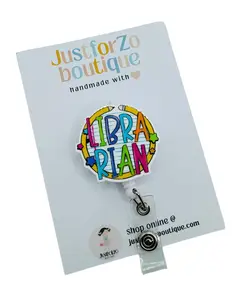 Librarian Badge Reel, Schools