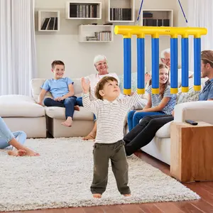 Remote Control Stick Grab Game (Reflex Challenge) - Upgraded Version with Adjustable Speed, 6 Grab Sticks, Rechargeable (USB Charging), Safe Durable Material, Portable for Home/Outdoor/Travel, Enhances Hand-Eye Coordination & Focus,