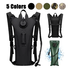 Running Hydration Vest Pack Tactical 3L Water Bladder Backpack Bag for Hiking, Biking, Running, Walking and Climbing outdoorfun