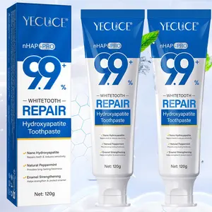Hydroxyapatite Toothpastes, 2 Counts Gentle Cleansing Mint Toothpaste, Daily Use Oral Care Product for Men & Women