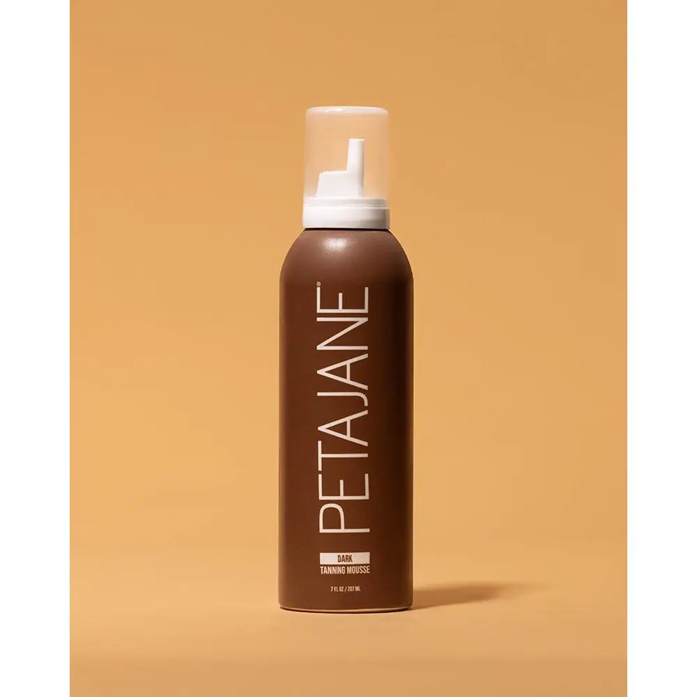 Dark Self-Tanning Mousse 7oz- Non-Sticky, Streak-Free, Paraben & Phthalate Free, Sunless Tanner, Cruelty-Free & Vegan, Suitable For All Skin Types
