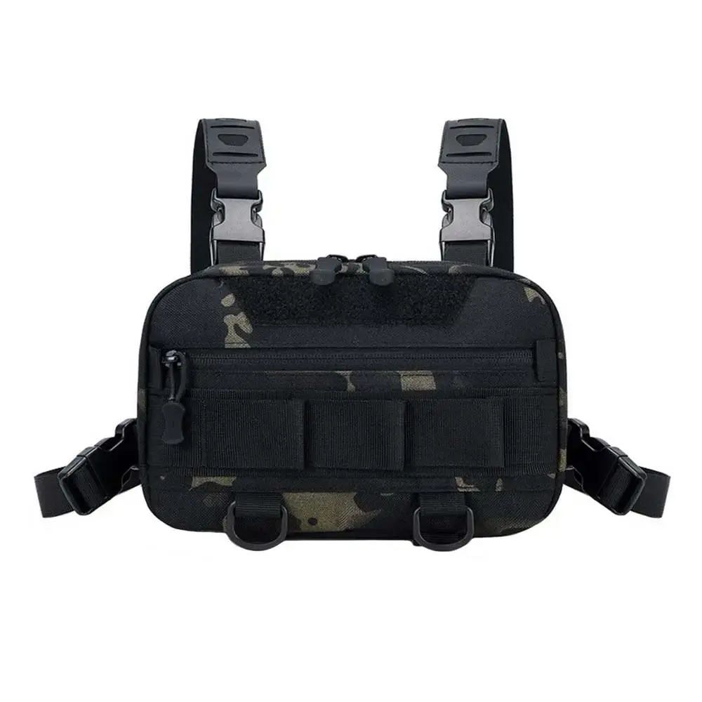 Unisex Chest Bag, Multi-Functional Fishing & Camping Vest, Durable Outdoor Gear for Hiking & Activities, Nylon Sports Bag