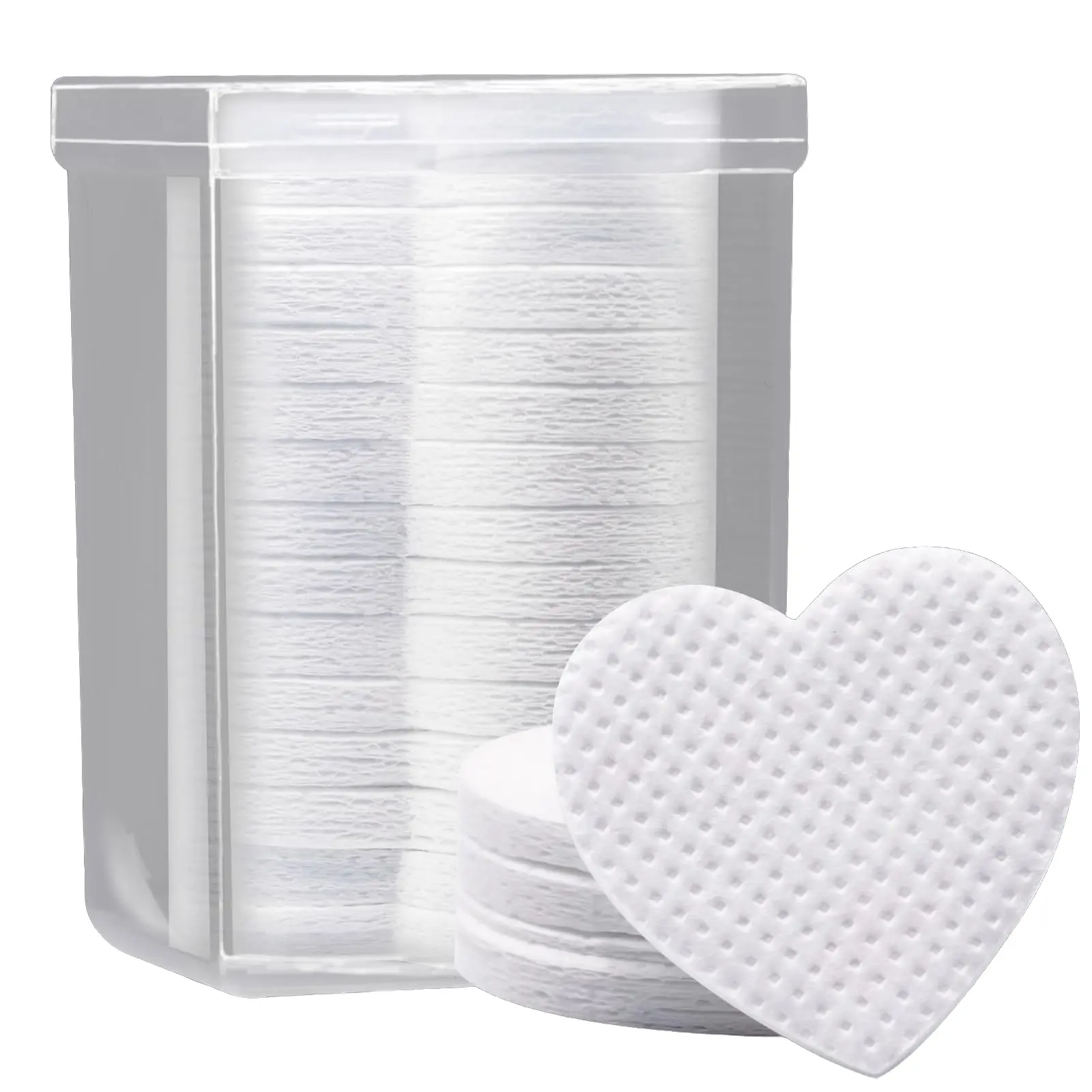 200pcs Makeup Remover Cleansing Pads, Essential Eyelash Care & Beauty Tools, Perfect for Daily Use, Must-Have Cosmetic Accessories