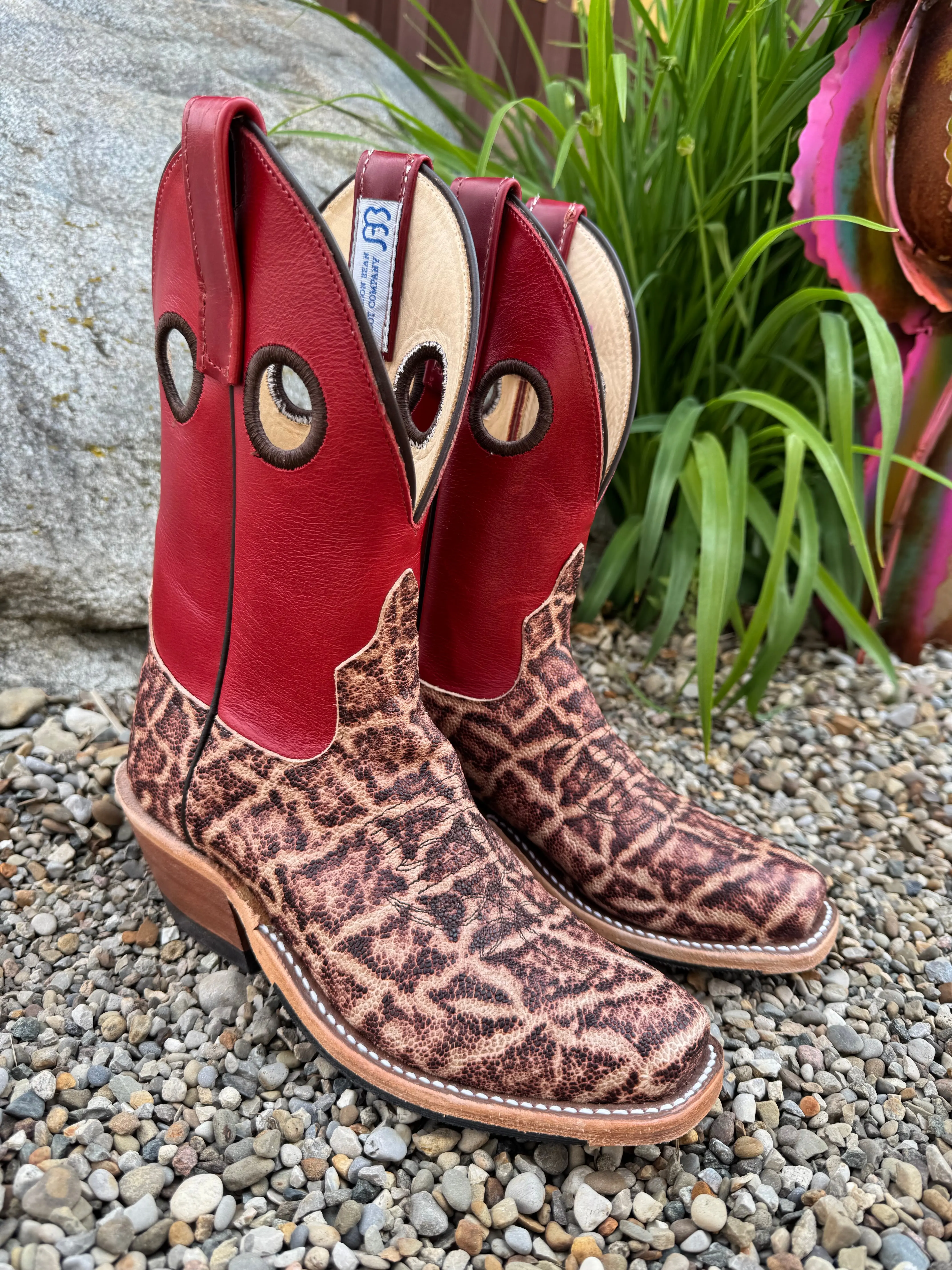 Anderson Bean Terra Vintage Elephant Cowgirl Boots 335350