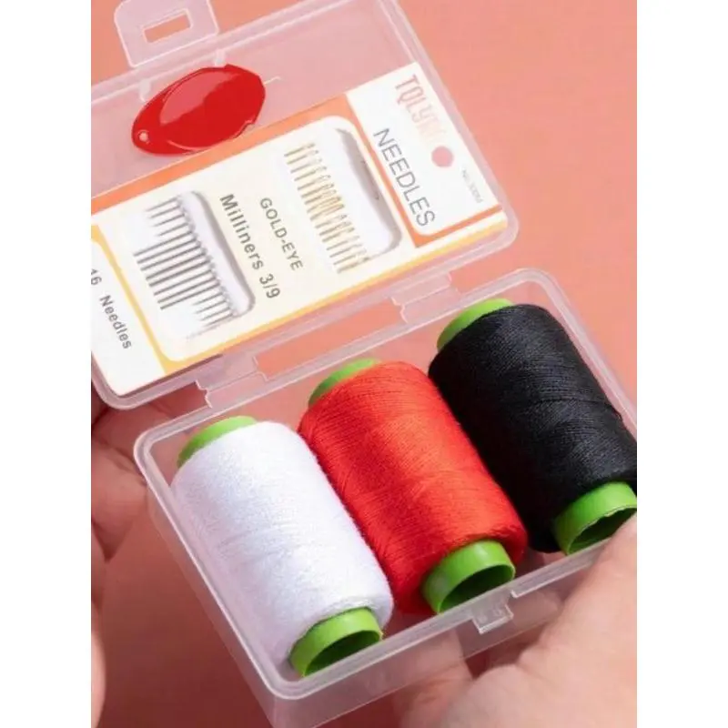 Home Sewing Needle Thread Box Set, Sewing Threads, Patch Needles, Repair Threads, Handmade Sewing Threads, Sewing Tools