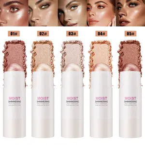 Radiant Glow Highlighting Stick - Moisturizing & Luminous Cream-Based Contouring Stick for Flawless Finish - Portable & Easy Application for Everyday Use