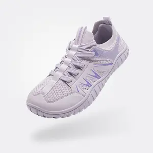 HOBIBEAR Barefoot Shoes for Women Men Slip On Wide Toe Box Walking Sneakers Outdoor Walking Joging Travel Daily Shoes