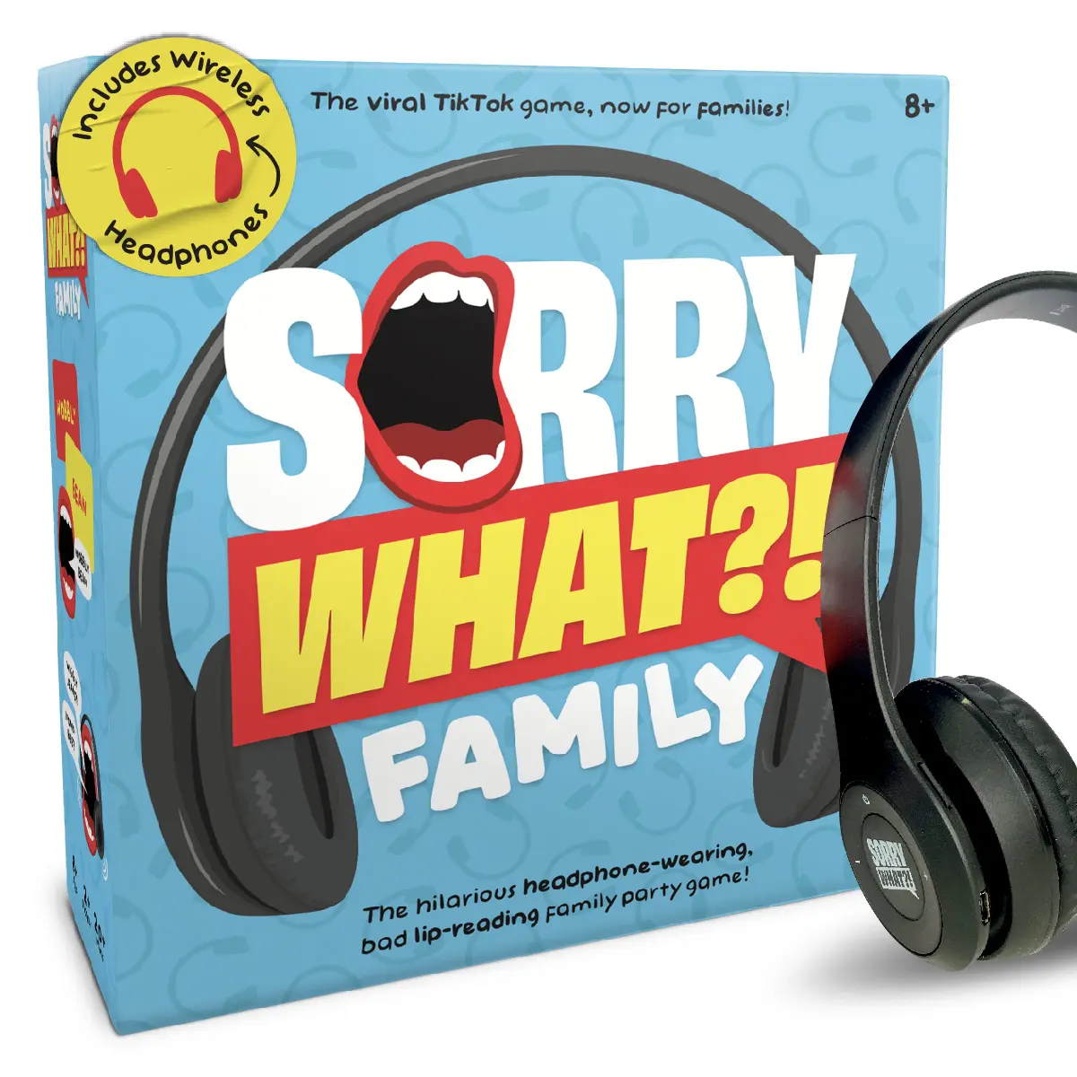 Sorry What?! Family Edition - The Viral Headphone Challenge Game Sorry What?! Family Edition - The Viral Headphone Challenge Game