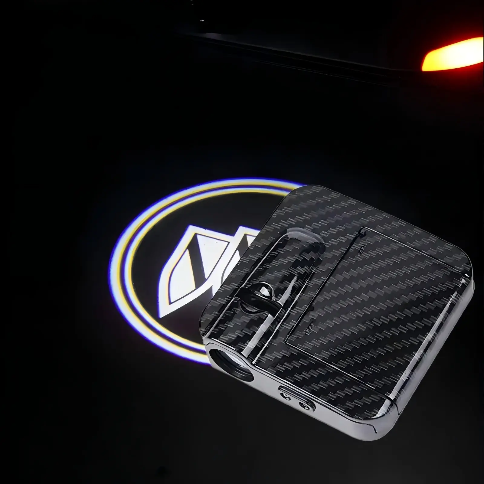2pcs For Buick Led Puddle Door Lights, Ultra-Bright LED 3D Laser Ghost Shadow Car Logo Light,Wireless welcome light